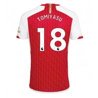 Stroje piłkarskie Arsenal Takehiro Tomiyasu #18 Koszulka Podstawowej 2023-24 Krótki Rękaw